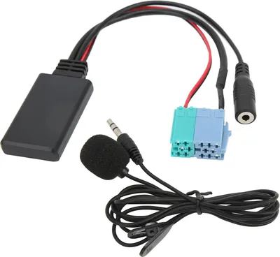 Produktbild von Auto Bluetooth Modul Audio Aux Kabel Mikrofon MINI ISO Port für Stereo 8PIN 6PIN