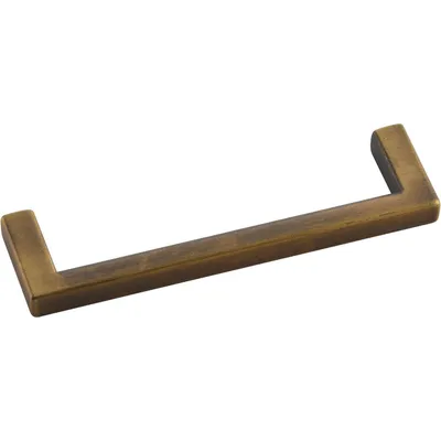 Produktbild von Schubladengriff Macha Möbelgriff B 104 mm, Griff ZN Messing schwarz gebürstet