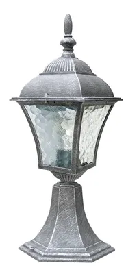 Obrázok produktu pre Záhradná stojaca lampa 1xE27 Toscana antická strieborná 8398 Rabalux