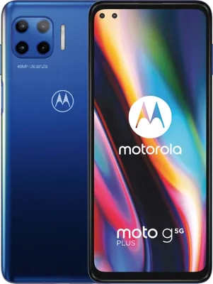 Image de Motorola XT2075-3 Moto G 5G Plus 128 Go / 6 Go - Smartphone - surf bleu