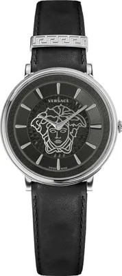 Obrázek produktu pro Versace dámské náramkové hodinky V-Circle VE8102619 kůže