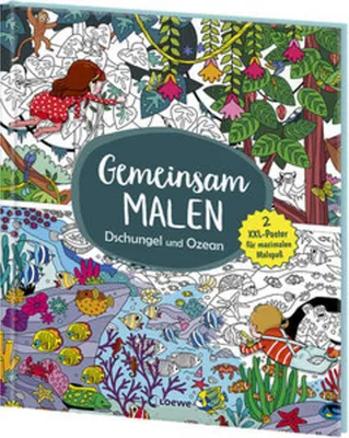 Zdjęcie produktu dla Gemeinsam malen - Dschungel und Ozean