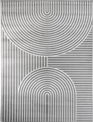 Image de Tapis de salon et de chambre à coucher à motifs géométriques tissés LYN49 ARCRIL