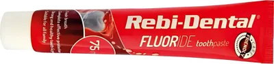 Zdjęcie produktu dla Mattes Rebi-Dental Fluoride Pasta Do Mycia Zębów Z Fluorem 75 G