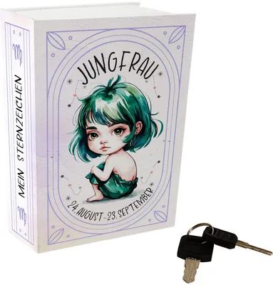 Produktbild von Mein Sternzeichen Booksafe - Jungfrau