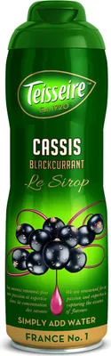 Produktbild von Teisseire Getränke-Sirup Cassis 600ml - Intensiver Geschmack (1er Pack)