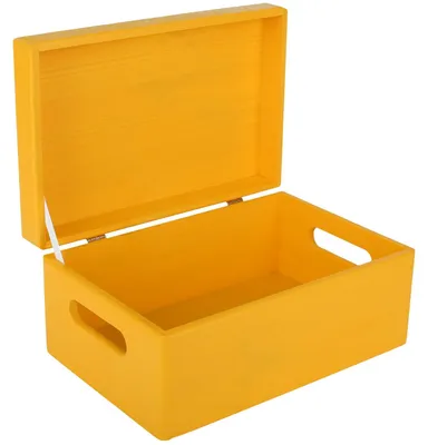 Immagine prodotto di Contenitore decorativo in legno, grande, ideale per l'organizzazione - 30 x 20 x 14 cm (±1 cm)