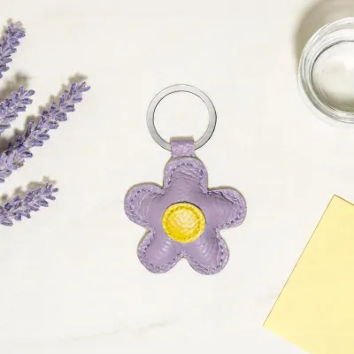 Produktbild von YALION® Echtleder Schlüsselanhänger – Handgemachter Leder Anhänger mit Schlüsselring