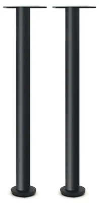 Zdjęcie produktu dla Zestaw 2 regulowanych nóżek meblowych ze stali nierdzewnej, wysokość 10 cm