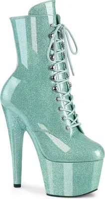 Produktbild von ADORE-1020GP Damen Booties von Pleaser, Grün  , EU 38, US 8