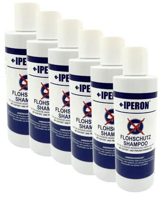 Produktbild von 6 x 200 ml IPERON® Flohschutz Shampoo