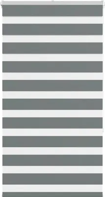 Imagen del producto de Estor cebra gris oscuro 85x150cm tejido ancho 80,9 cm poliéster