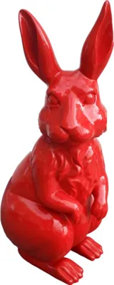 Produktbild von Osterhase XXL 220cm hoch Dekorationsfigur/Werbefigur - GFK - übergroß XXL - für draußen