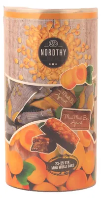 Produktbild von Nordthy Mini Müsli Bar Aprikose 23 Stk. 400g