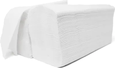 Produktbild von Falthandtuch Papierhandtücher 2-lagig weiß 3200 Blatt Falthandtücher 25x 21 cm