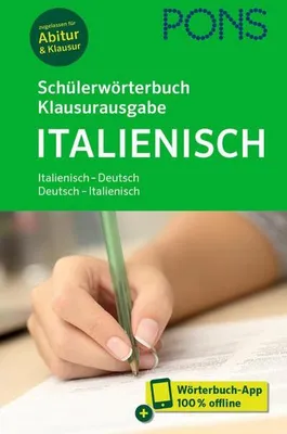 Produktbild von PONS Schülerwörterbuch Klausurausgabe Italienisch