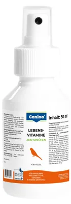 Productafbeelding van Canina Pharma Petvital Levensvitamines voor Vogels, 50 ml