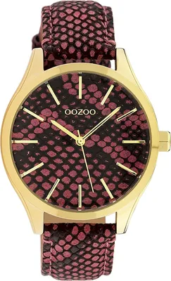 Imagen del producto de Reloj de pulsera para mujer Oozoo C10433, con correa de cuero