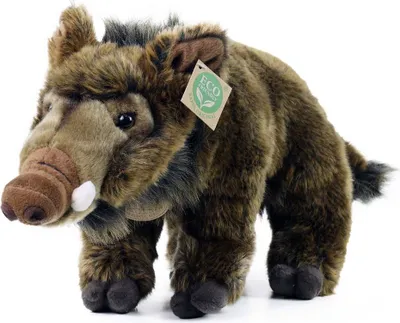 Produktbild von Rappa Plüsch Wildschwein 37 cm umweltfreundliches Kuscheltier Spielzeug