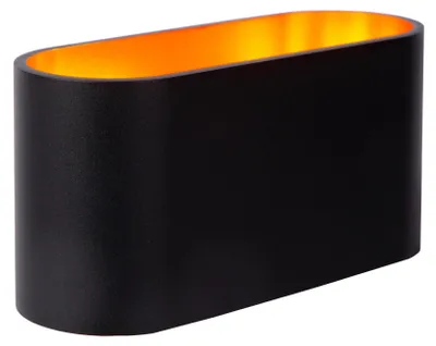 Produktbild von Lucide XERA, Oberfläche, Oval, 1 Glühbirne(n), G9, IP20, Schwarz