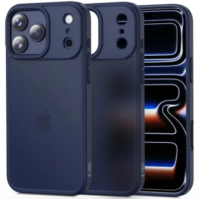 Image de Tech-Protect Magmat pour iPhone 17 Pro, bleu foncé mat
