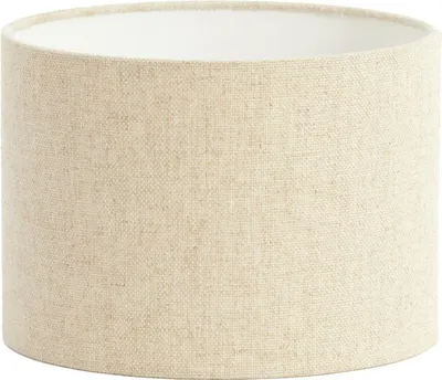 Produktbild von Light & Living - Zylinder Lampenschirm Livigno - Natürlich - Ø25cm - Stoffschirm für E27