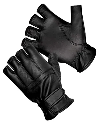 Produktbild von Fingerlose Handschuhe aus Rindsleder/Sicherheits-Sommerhandschuhe S-3XL