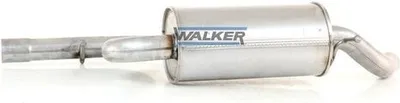 Produktbild von WALKER 22973 Mittelschalldämpfer Schalldämpfer für VW Golf V Schrägheck (1K1) GOLF PLUS (5M1, 521) für AUDI A3 Sportback (8PA) A3 Schrägheck (8P1)