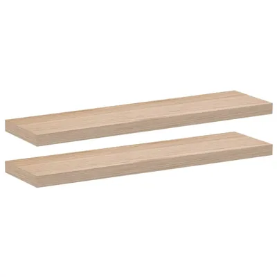 Produktbild von vidaXL Schweberegale 2 Stk. 90x23,5x4 cm Holzwerkstoff