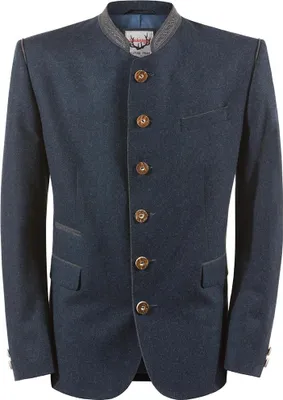 Produktbild von Trachtenjacke Titus blau-grau 52