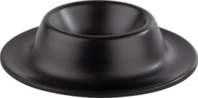 Produktbild von APS 83849 Eierbecher EGGY, 4er-Set, Melamin, Ø 8,5 cm, Höhe 2 cm, mattschwarz