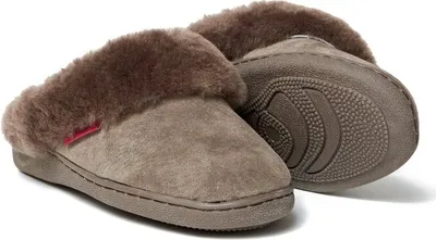 Produktbild von Hausschuhe Lammfell Typ "Korfu", braun, 39