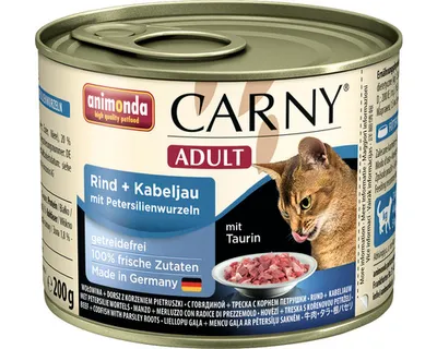 Produktbild von animonda 4017721837019, Adult, Rind, Kabeljau, 200 g