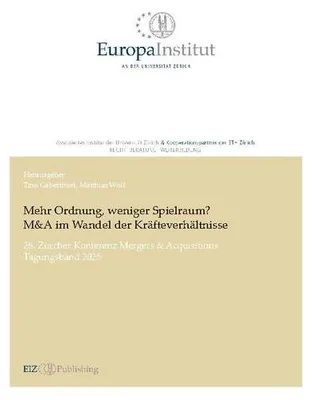 Immagine prodotto di Mehr Ordnung, weniger Spielraum? M&A im Wandel der Kräfteverhältnisse