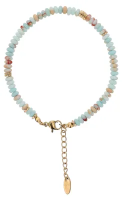 Immagine prodotto di Bracciale da donna NAHIMA - oro e turchese. Taglia unica
