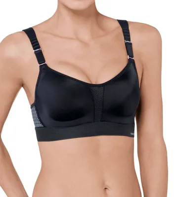 Produktbild von Triaction Boost Lite WHU, Farbe: Black 04/0004, Größe: 75C Sport Bügel-BH mit Halbschale und Push-up