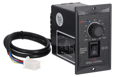 Productafbeelding van Motortoerentalregelaar AC 200 W 220/240 V met schakelaar
