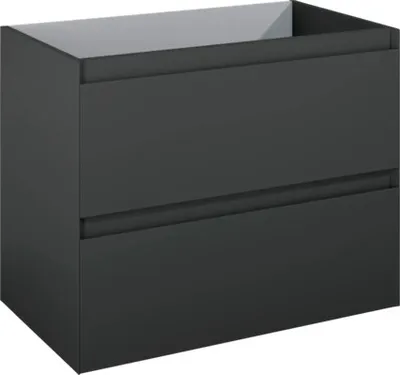 Obrázok produktu pre Kúpeľňová skrinka pod umývadlo Jungborn DECEM antracit 800 x 635 x 458 mm 168146