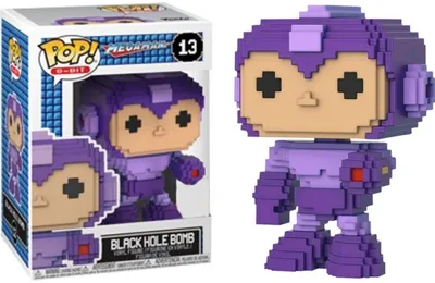 Produktbild von Figur Funko POP Megaman 13 Black Hole Bomb