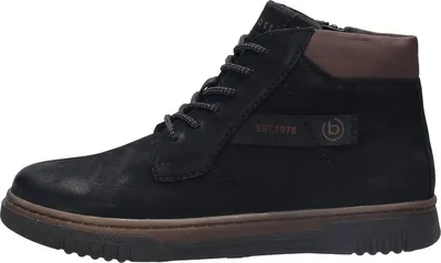 Produktbild von Herren Stiefelette black von bugatti aus Veloursleder von Größe 41 bis 48