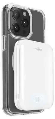 Immagine prodotto di PURO Power Bank Mag Compatibile Magsafe 5000 Mah Con Display LCD