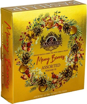Produktbild von Basilur MERRY BERRIES Assorted Vol. III  Tütchen 73 g