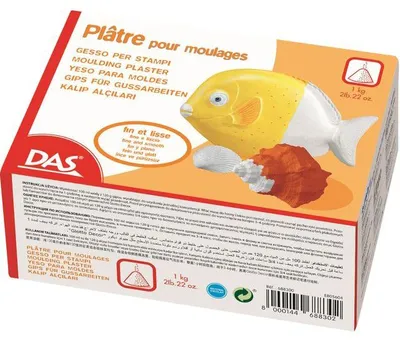 Obrázok produktu pre Dachs – sadrový prášok 1000 gramov, biely | 10 ks