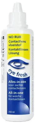 Productafbeelding van Eye Fresh Alles-in-één Contactlens Vloeistof (250 ml)