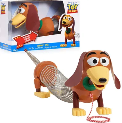 Produktbild von Just Play Disney Pixar Toy Story Slinky Dog, 1,5 Jahr(e), Toy Story, Mehrfarbig, Kunststoff