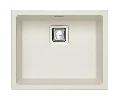 Obrázok produktu pre Alveus Quadrix granital - Granitový drez 560x460 mm, s ovládaním odtoku, arctic 1128394