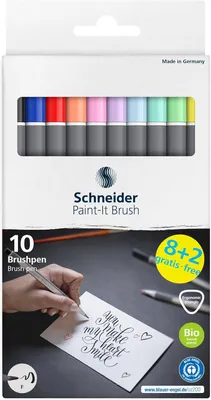 Zdjęcie produktu dla Schneider ML07010504 Schneider Paint-It 070 Filzstifte farbsortiert, 10 St.