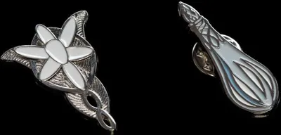 Produktbild von Weta Collectibles Herr der Ringe Ansteck-Pin Doppelpack Evenstar & Galadriel's Phial