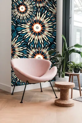 Produktbild von Coloray Fototapete 208x146 cm Vlies-Fototapete - Farbe Mandala Vintage Tribal