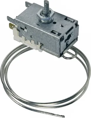 Produktbild von easyPART passend für 226214664/6 Electrolux Thermostat Kühlthermostat Külgerät Kühlschrank Kühl-Gefrierkombination AEG 2262146646 Ranco K59-L2076 800mm Kapillarrohr 3x6,3mm AMP